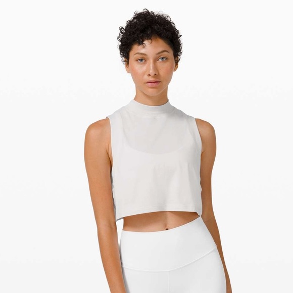 All Yours Crop Tank (2 Pack, white and black) - Picture 3 of 6